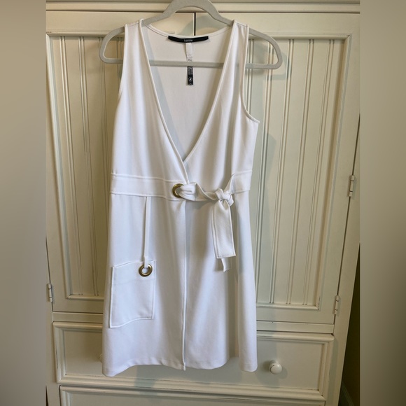 White Nautical Dress - Picture 1 of 2